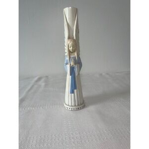 Vintage Angel Figurine Vase Praying Cherub Angelic‎ Decor